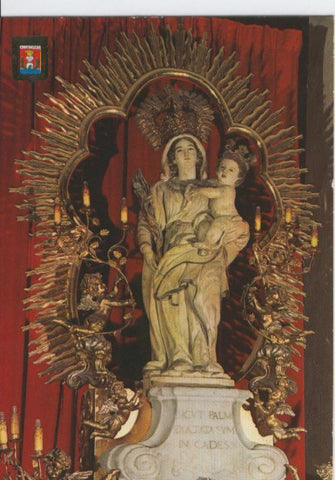 Postal 012840: Virgen Nuestra Señora de la Palma, Algeciras (Cadiz)