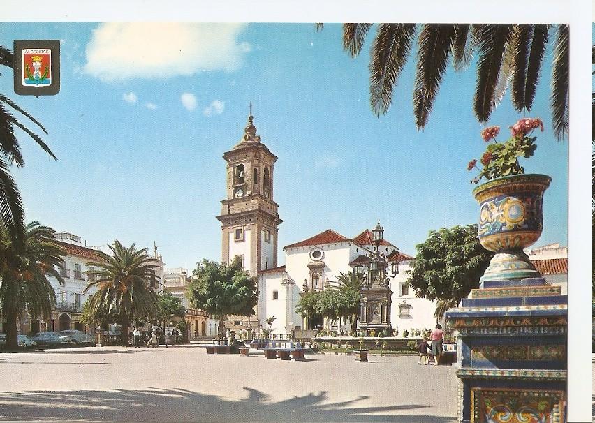 Postal 045136 : Algeciras. Plaza Generalisimo. Iglesia Nuestra Señora de la Palma
