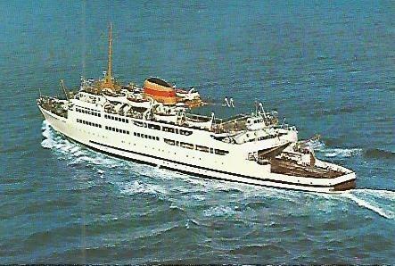 POSTAL 53273: ALGECIRAS. Transbordador Victoria