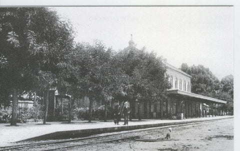 Postal 012778: Estacion de Algeciras,  principio 1900