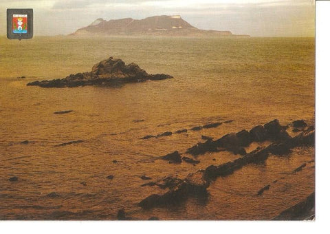 Postal 050372 : Algeciras (Cadiz). Atardecer. Vista del Peñon de Gibraltar