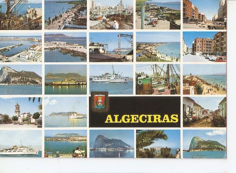 Postal 050384 : Algeciras (Cadiz). Diversos aspectos