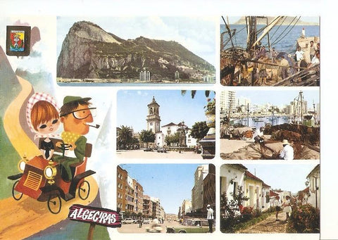 Postal 050468 : Algeciras (Cadiz). Diversos aspectos