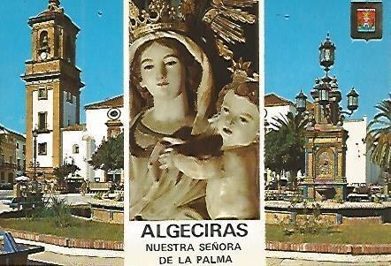 POSTAL 53051: ALGECIRAS. NUESTRA SEÑORA DE LA PALMA