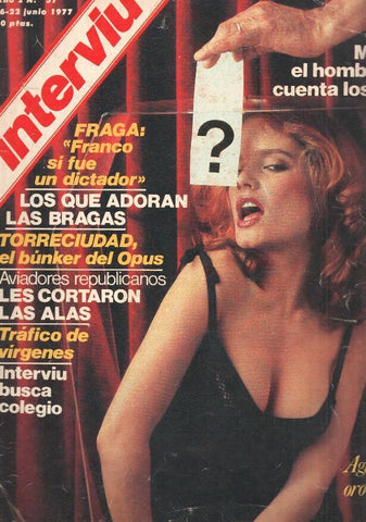 Revista INTERVIU Numero 057: AGATA LYS, Oro de ley y orden. 