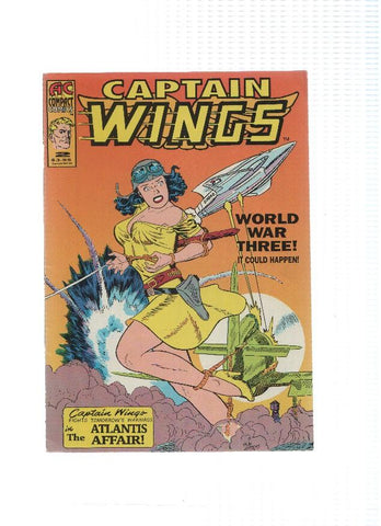 CAPTAIN WINGS, Volume 1, Numero 02: World War Three (Ac Comics 1994)