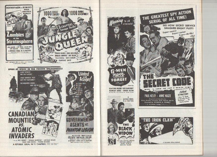 GREAT SERIAL ADS - Compiled by Alan G. Barbour (Alan G. Barbour 1965)