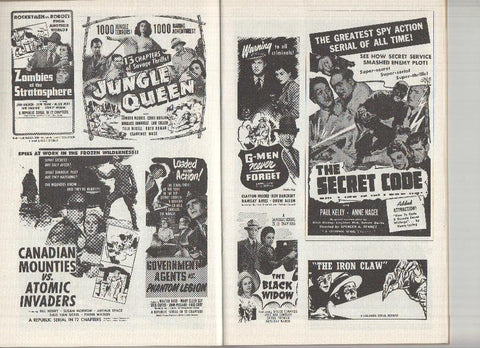 GREAT SERIAL ADS - Compiled by Alan G. Barbour (Alan G. Barbour 1965)