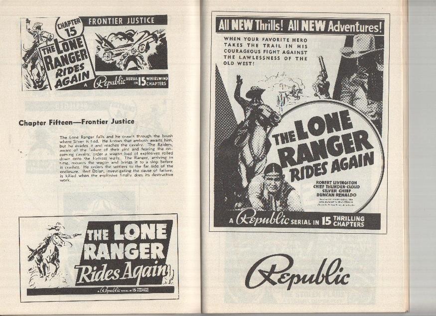 SERIAL QUARTERLY, Numero 03: The Lone Ranger  - Compiled by Alan G. Barbour (Alan G. Barbour 1966)