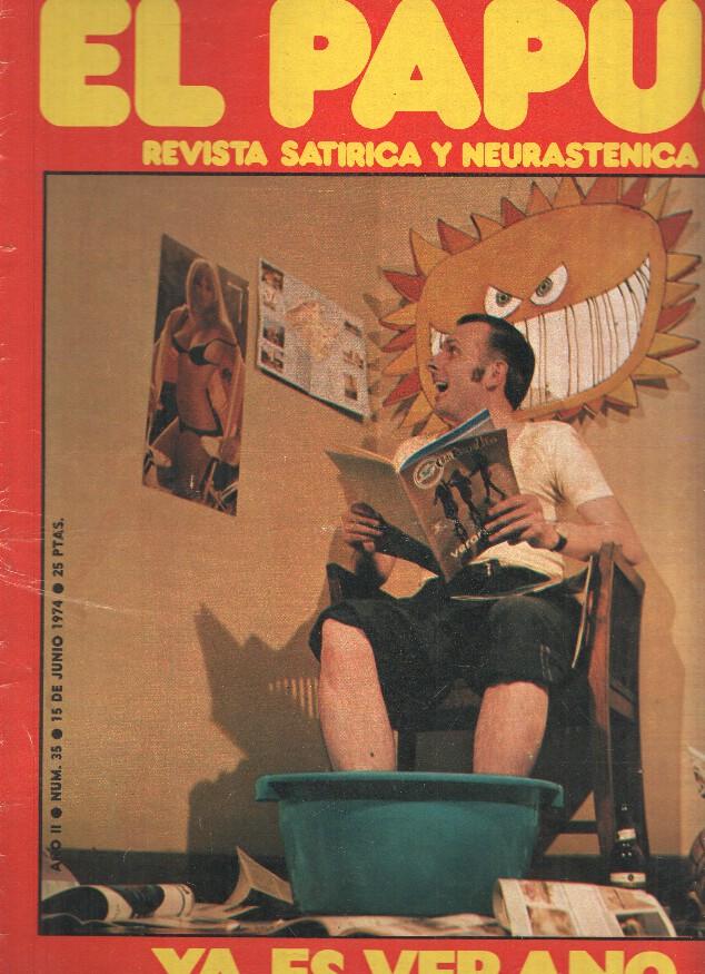 Revista: EL PAPUS, Año II, Numero 035: Ya es Verano en el Papus (15 Junio 1974)