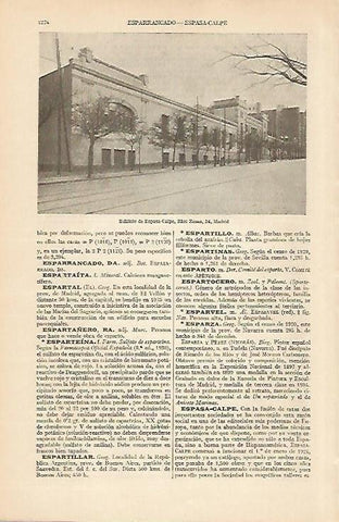 LAMINA ESPASA 5465: Edificio Espasa Calpe calle Rios Rosas 24 de Madrid