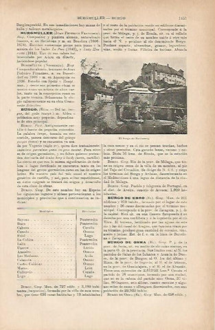 LAMINA ESPASA 11901: El burgo de Nuremberg