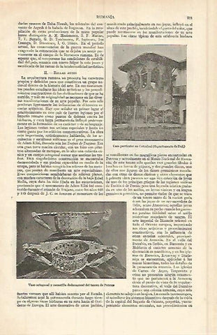 LAMINA ESPASA 17056: Casas en Cotsofeni Rumania