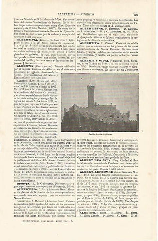 LAMINA ESPASA 9936: Castillo de Albertis Italia