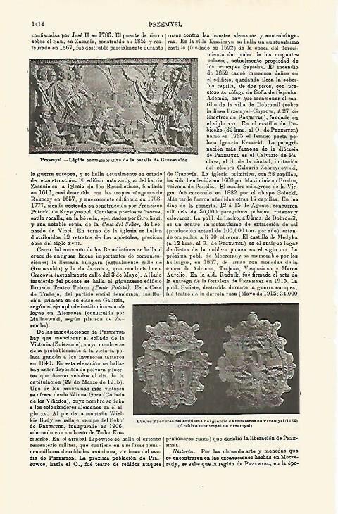 LAMINA ESPASA 16849: Arte de Przemysl Polonia