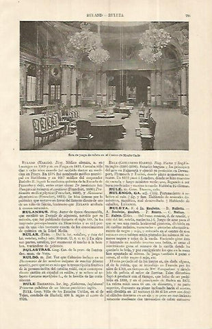 LAMINA ESPASA 19342: Sala de ruleta del Casino de Montecarlo