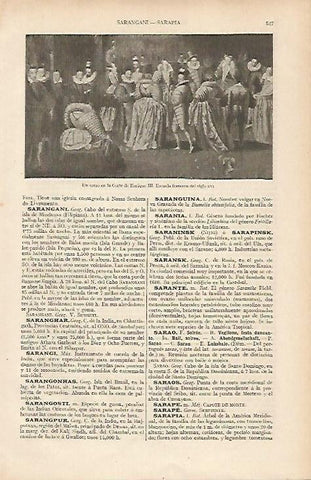 LAMINA ESPASA 19526: Un sarao en la corte de Enrique III