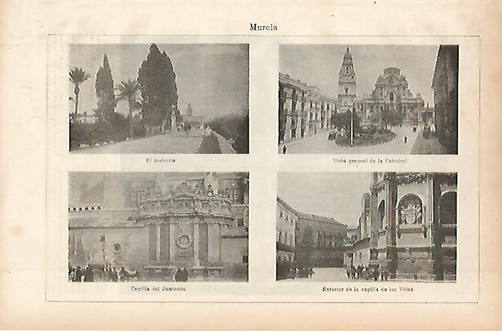 LAMINA ESPASA 11537: Catedral de Murcia