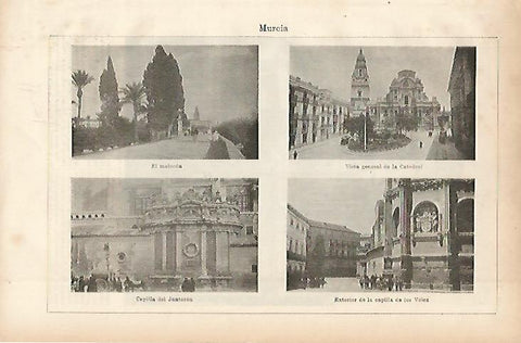 LAMINA ESPASA 11537: Catedral de Murcia