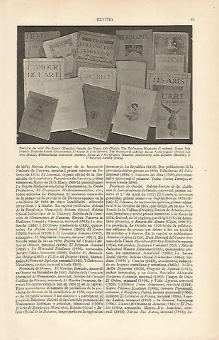 LAMINA ESPASA 6518: Revistas de arte