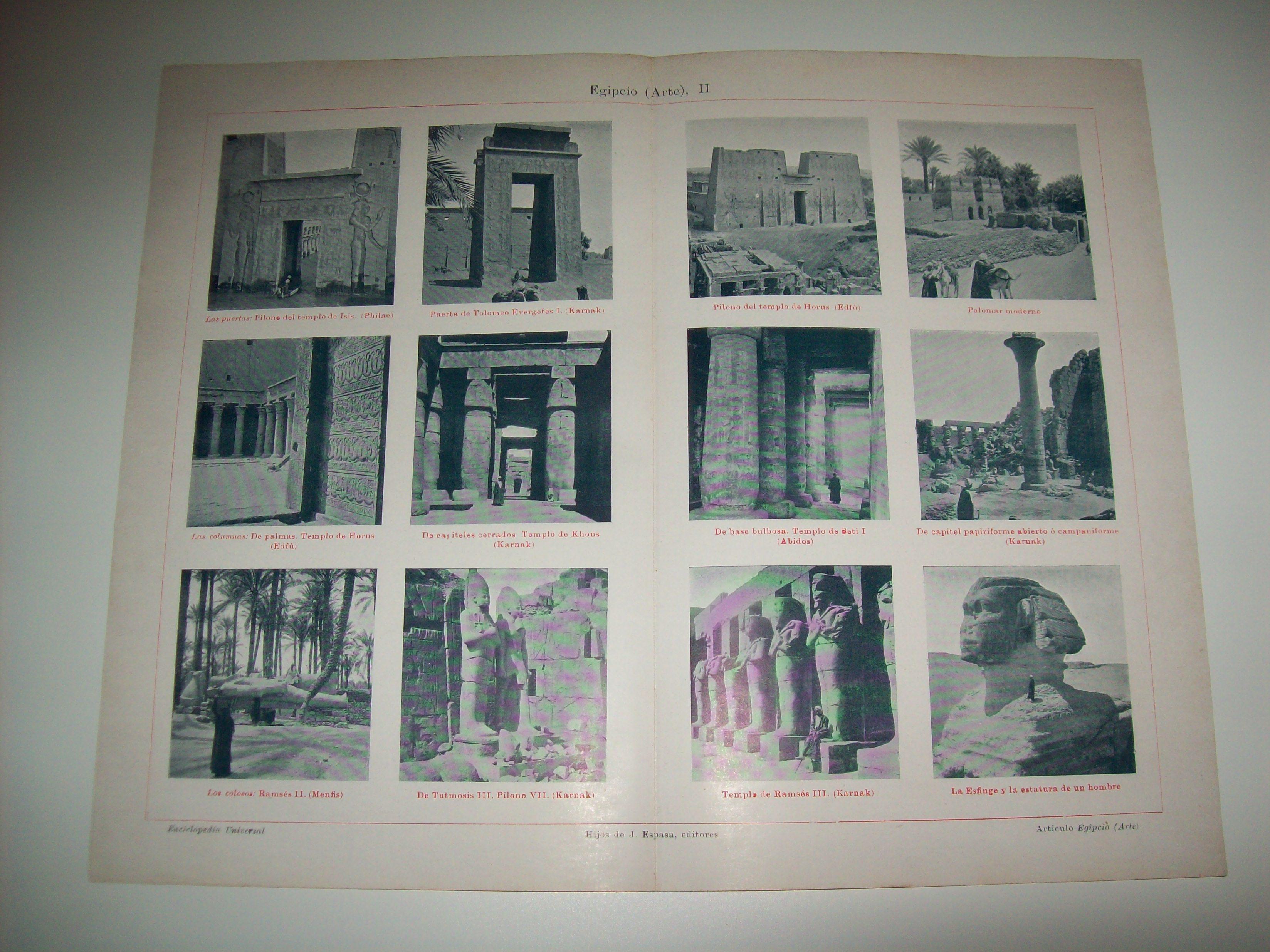 LAMINA ESPASA 6795: Ejemplos de arte del antiguo Egipto