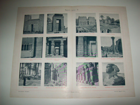 LAMINA ESPASA 6795: Ejemplos de arte del antiguo Egipto