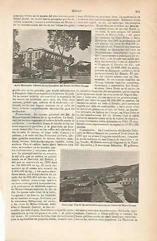 LAMINA ESPASA 5192: Bello Horizonte y Arassuahy Brasil
