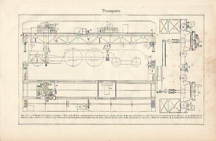 LAMINA ESPASA 11132: Grua de locomotora