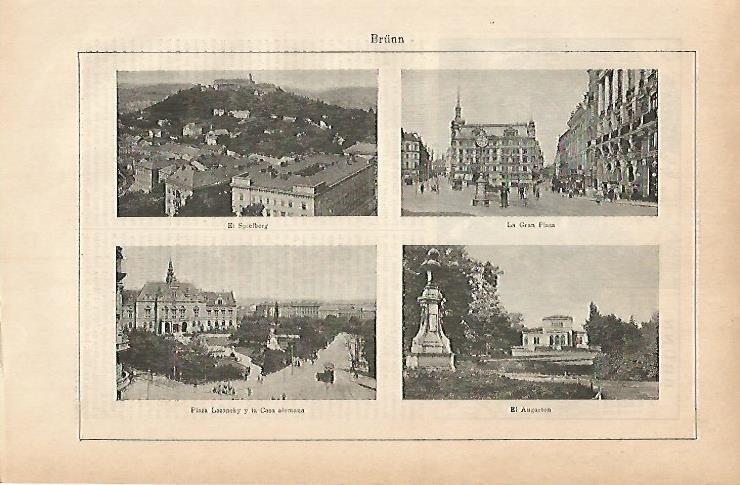 LAMINA ESPASA 11808: Calles de Brunn Austria