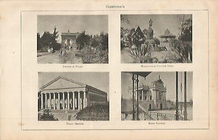 LAMINA ESPASA 2248: Monumentos de Guatemala