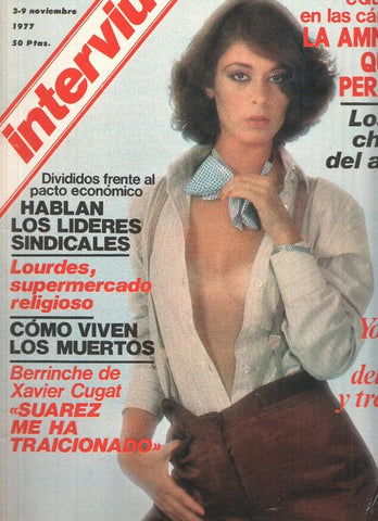 Revista: INTERVIU, Numero 0077: YOLANDA RIOS, delicada y tremula (Zeta 1977)