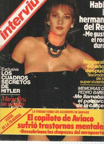 Revista: INTERVIU, Numero 0396: MARIA REY, un suspiro (Zeta 1983)
