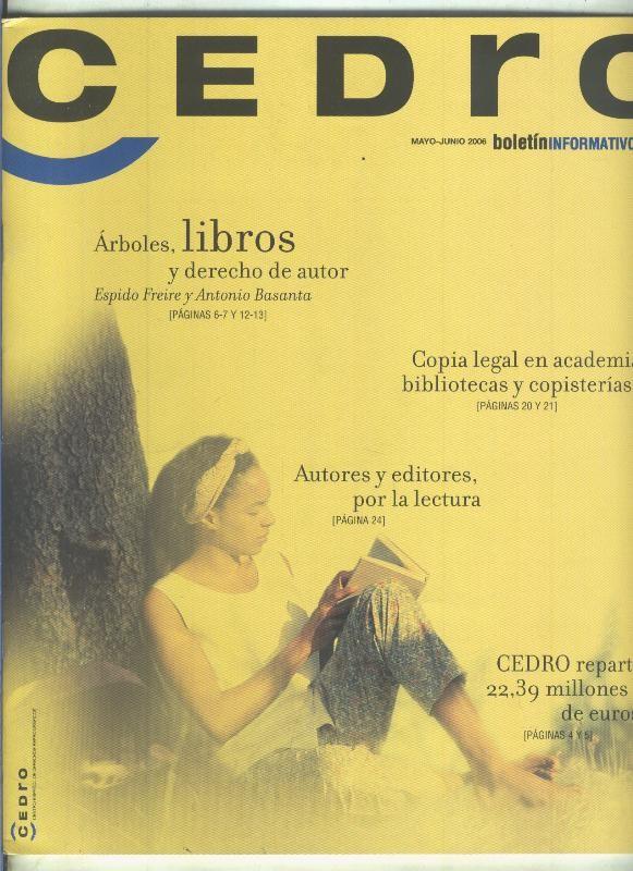 Cedro boletin informativo numero 54 (mayo-junio 2006)