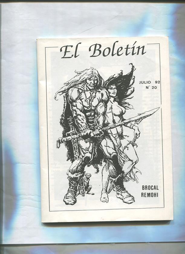 El Boletin trimestral numero 020: Brocal Remohi (Katan)