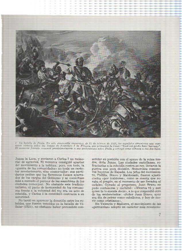 Lamina: La batalla de Pavia