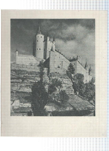 Lamina: El Alcazar de Segovia