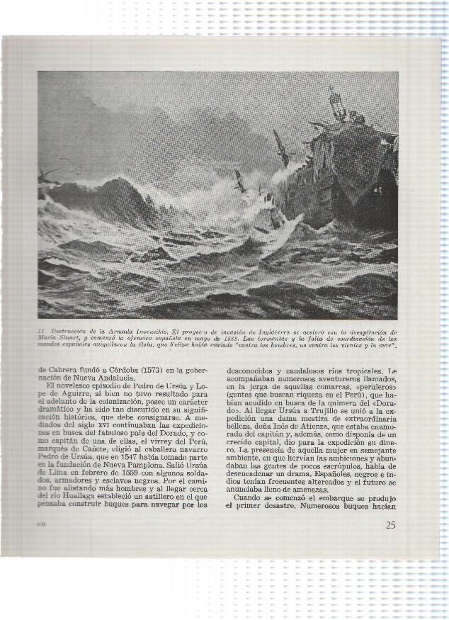 Lamina: Destruccion de la Armada Invencible