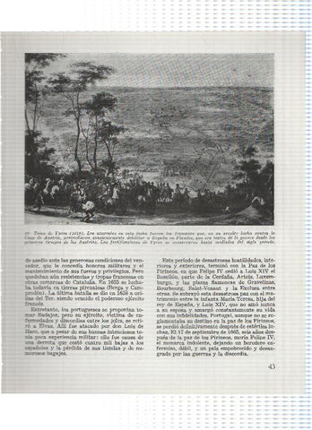 Lamina: Toma de Ypres en 1649