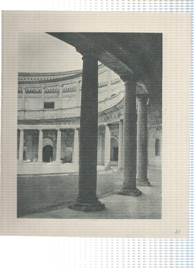 Lamina: Palacio de Carlos V en Granada
