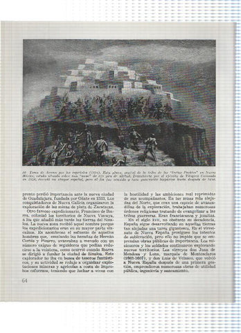 Lamina: El sitio de Barcelona en 1693 por los franceses y Toma de Acoma en 1598