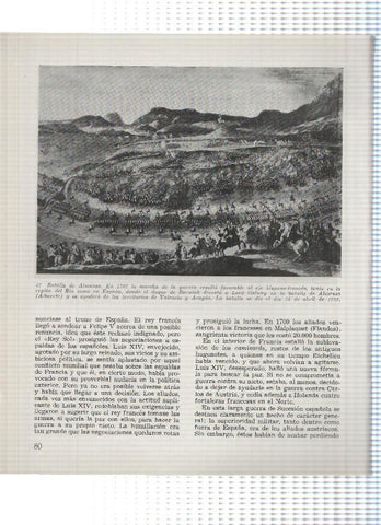 Lamina: Perdida de Gibraltar y Batalla de Almansa