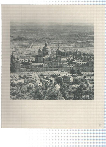 Lamina: El Monasterio de El Escorial