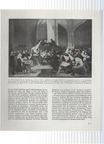 Lamina: El tribunal de la Inquisicion