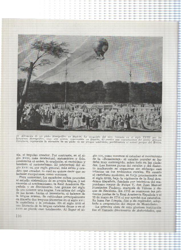 Lamina: Paseo en el botanico de madrid y elevacion de un globo Montgolfier en Madrid