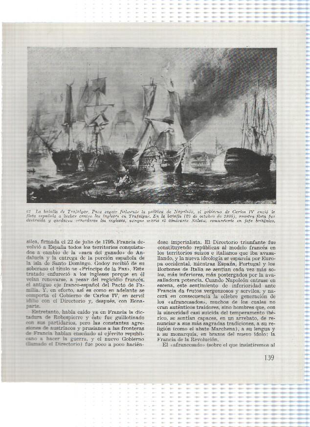 Lamina: La batalla de Trafalgar