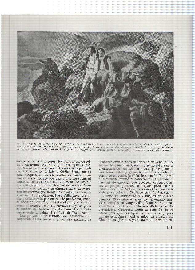 Lamina: El epilogo de Trafalgar