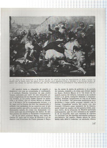 Lamina: La carga de los mamelucos en la Puerta del Sol