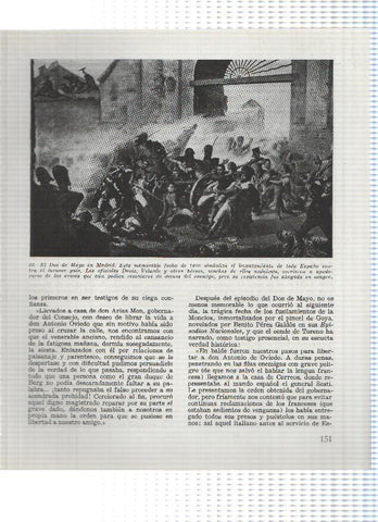Lamina: El Dos de Mayo en Madrid