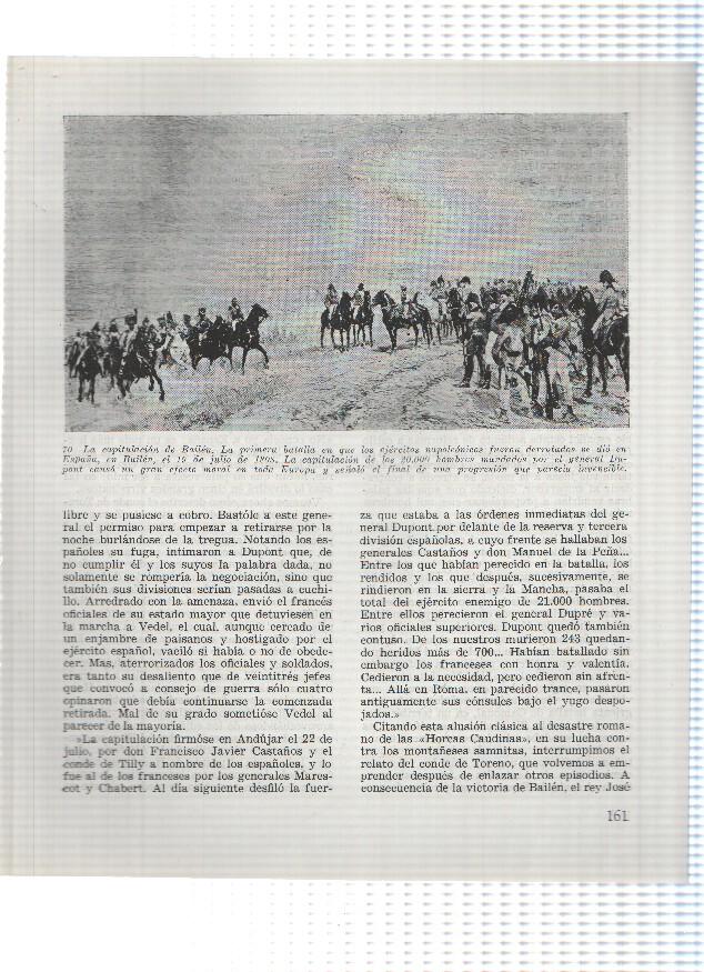 Lamina: La capitulacion de Bailen