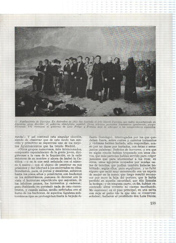 Lamina:  Fusilamiento de Torrijos y Muerte de Fernando VII